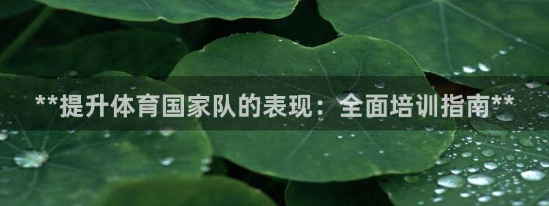 极悦平台是正规平台吗：**提升体育国家队的表现：全面