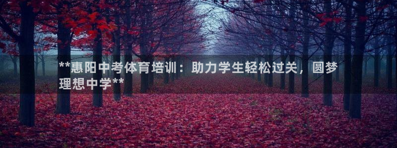 极悦平台注册和登录页面不一样：**惠阳中考体育培训：