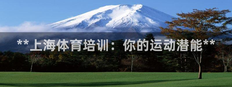 极悦平台是干嘛的公司：**上海体育培训：你的运动潜能