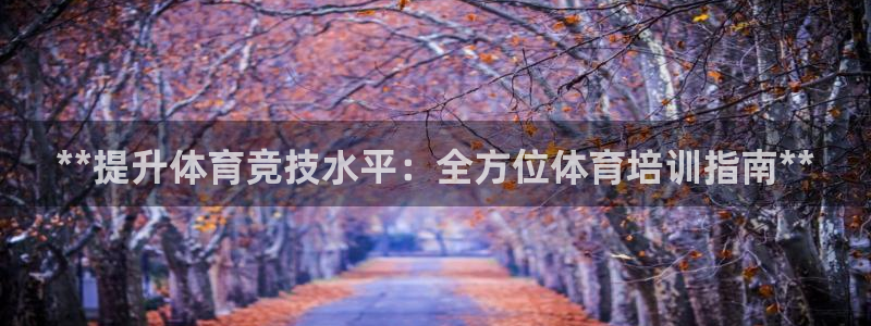 极悦平台注册官网网址：**提升体育竞技水平：全方位体