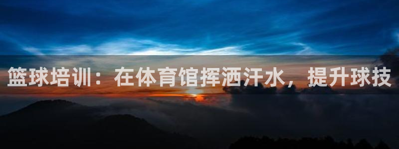 极悦官网旗舰店是正品吗：篮球培训：在体育馆挥洒汗水，