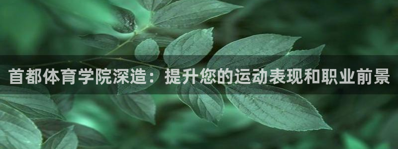 极悦娱乐官网入口：首都体育学院深造：提升您的运动表现