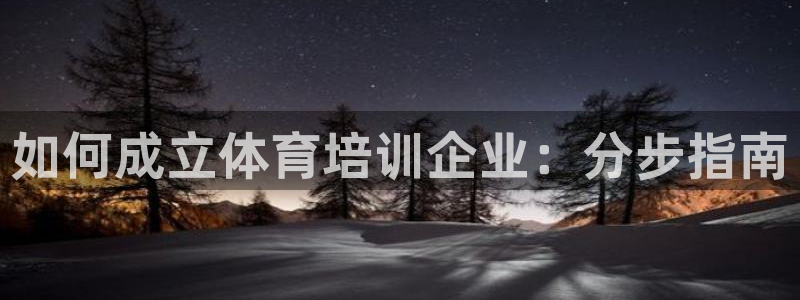 极悦娱乐下载官网安装：如何成立体育培训企业：分步指南