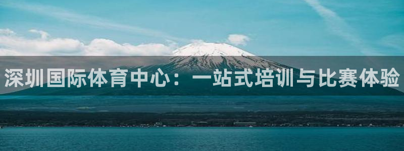 极悦娱乐的背景和历史背景分析：深圳国际体育中心：一站式培训与