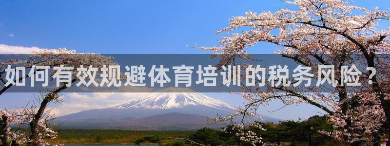 极悦官方网站入口网址：如何有效规避体育培训的税务风险